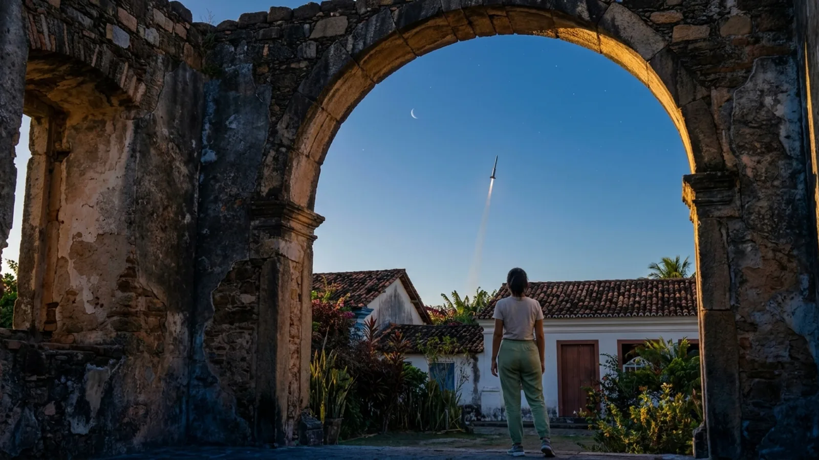 Alcântara guarda palácios inacabados e uma base brasileira de foguetes