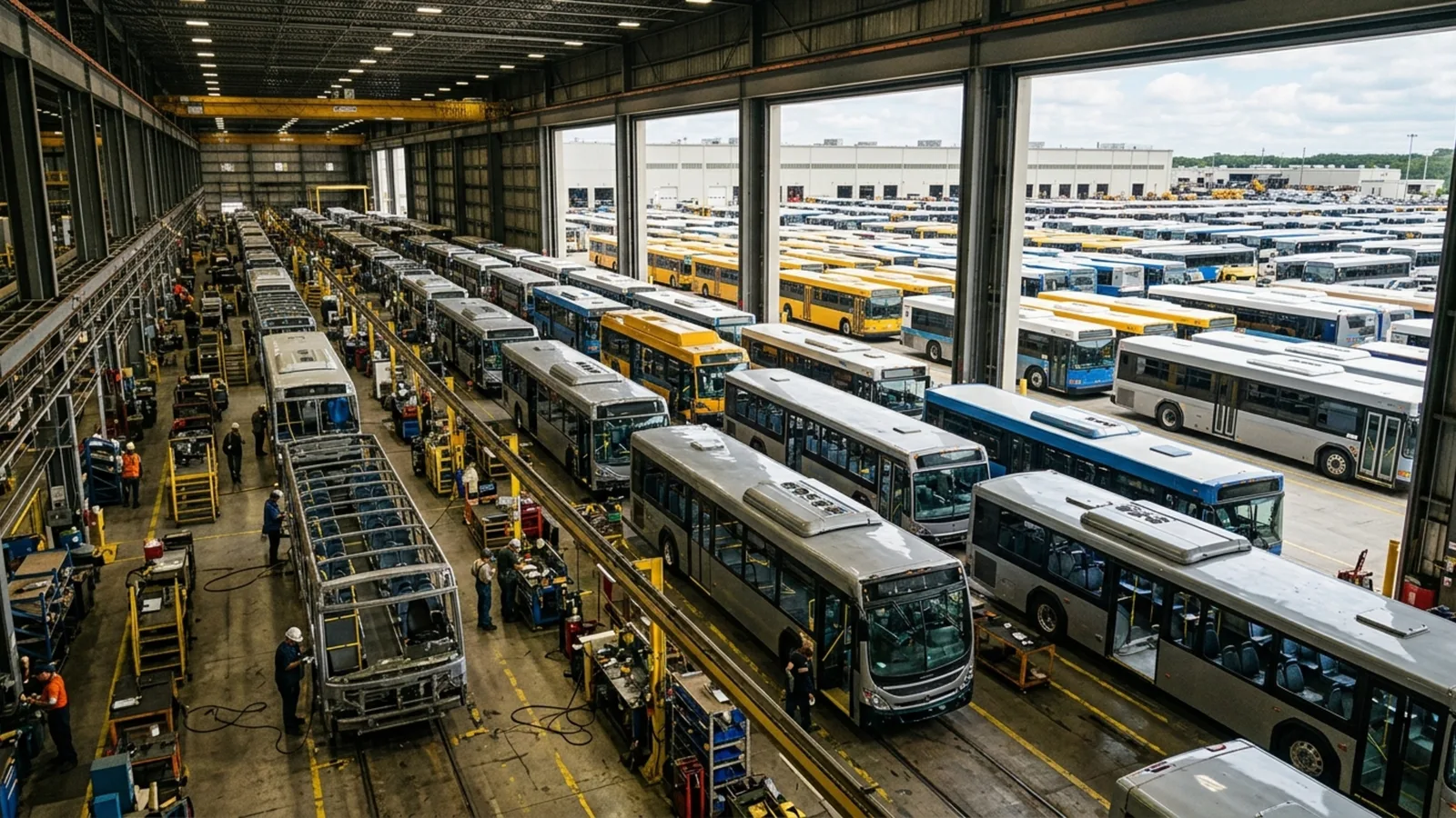 De Caxias do Sul para o mundo: a trajetória dos ônibus da Marcopolo