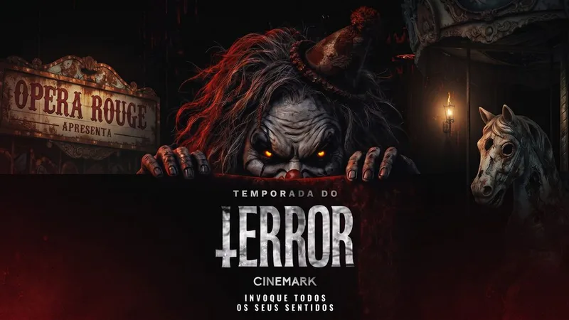 Cinemark revela seleção inicial de clássicos e novidades para o Terror 2026