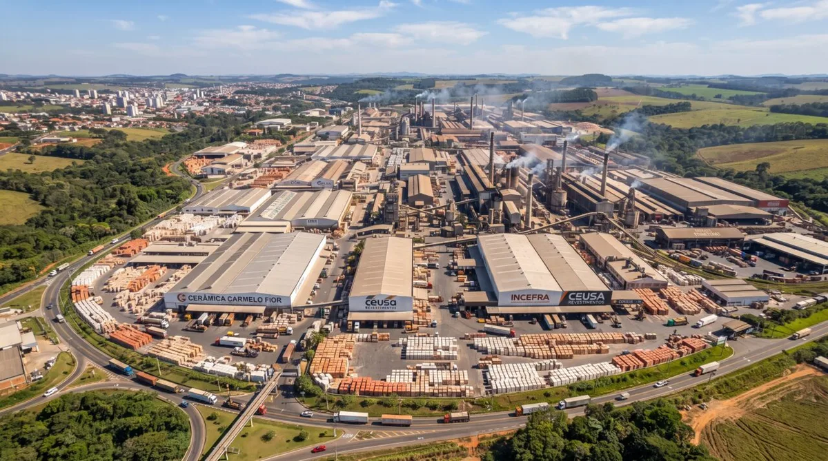 Santa Gertrudes transforma argila em referência continental na produção cerâmica