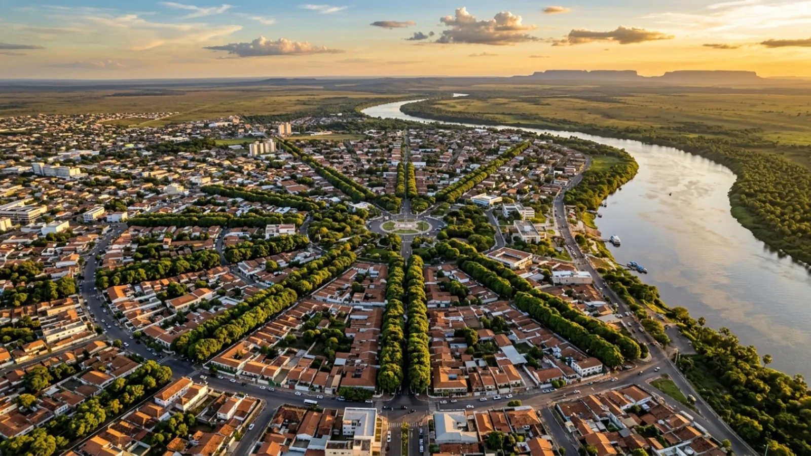 Boa Vista combina rio, parques e avenidas que partem do centro