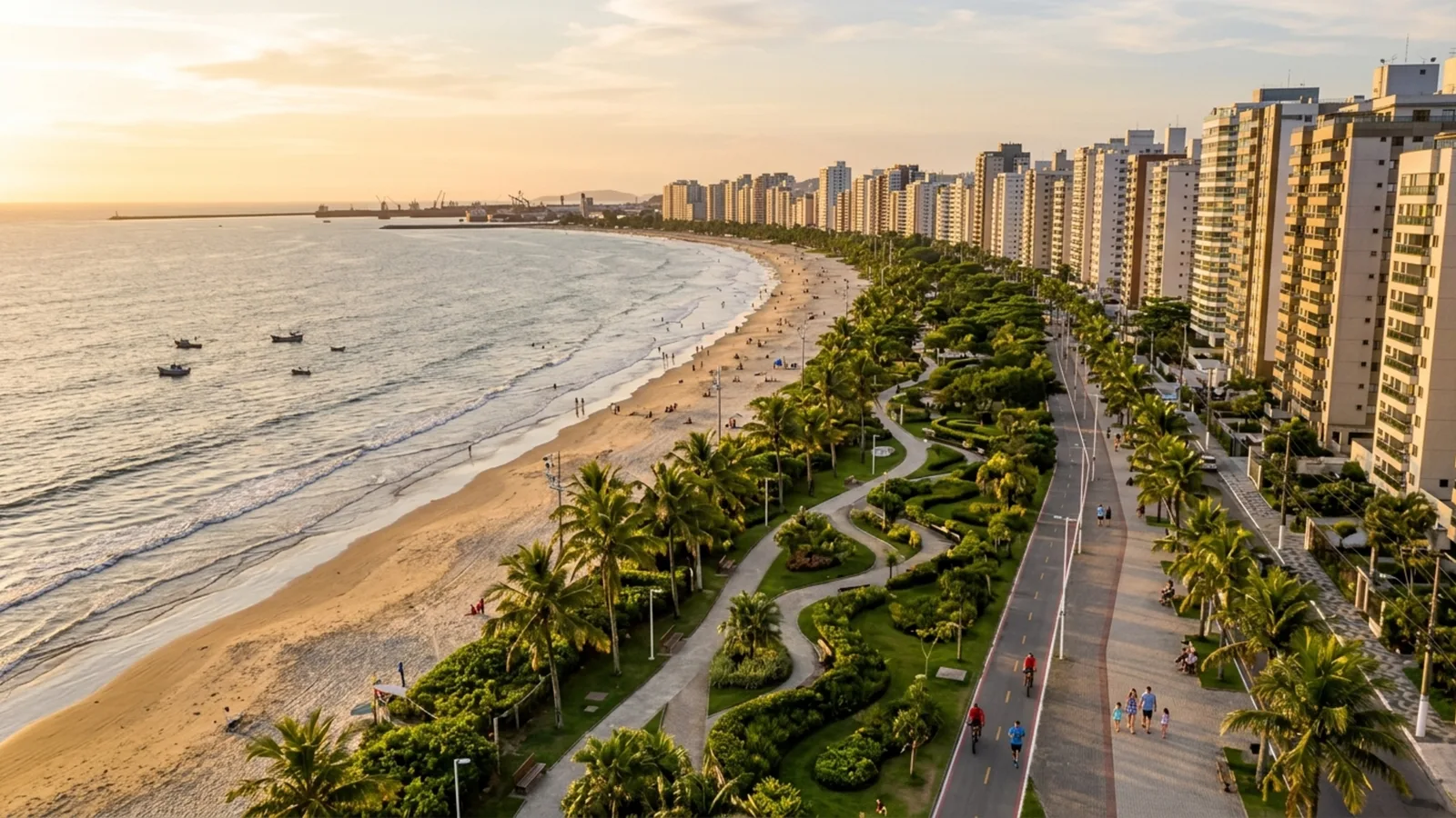 Santos reúne praias, Mata Atlântica e uma cidade moldada pelo porto
