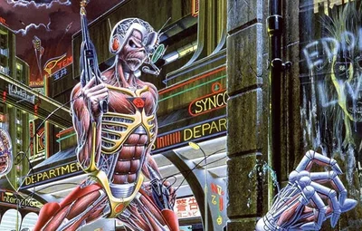 Derek Riggs diz que detalhes da capa de Iron Maiden o levaram ao limite