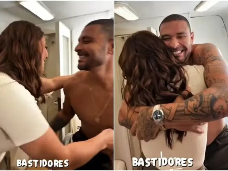 Paolla Oliveira e Diogo Nogueira reúnem fãs em campanha com duplo sentido