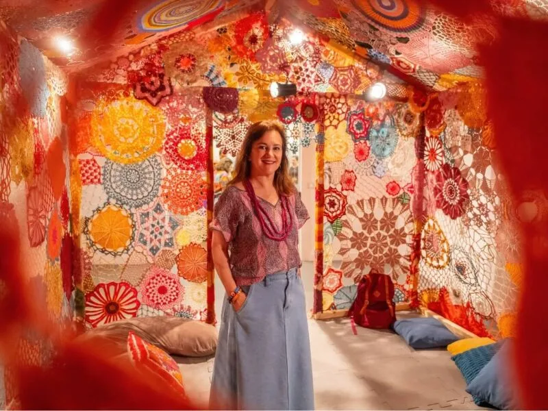 A Casa de Todos leva crochê e saberes manuais à Caixa Cultural Recife