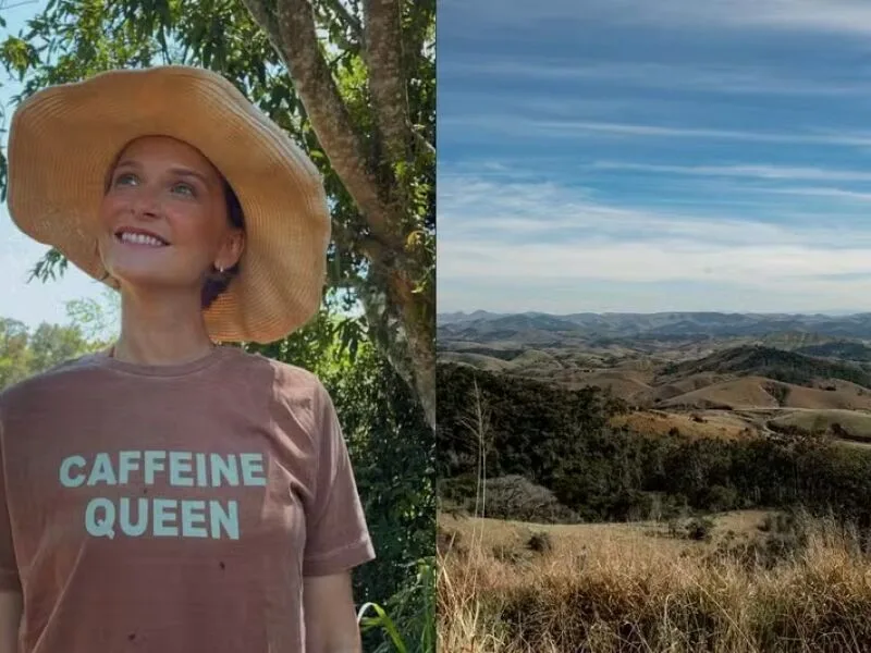 Antiga escolinha vira cafraria em fazenda de Fernanda Rodrigues no Rio
