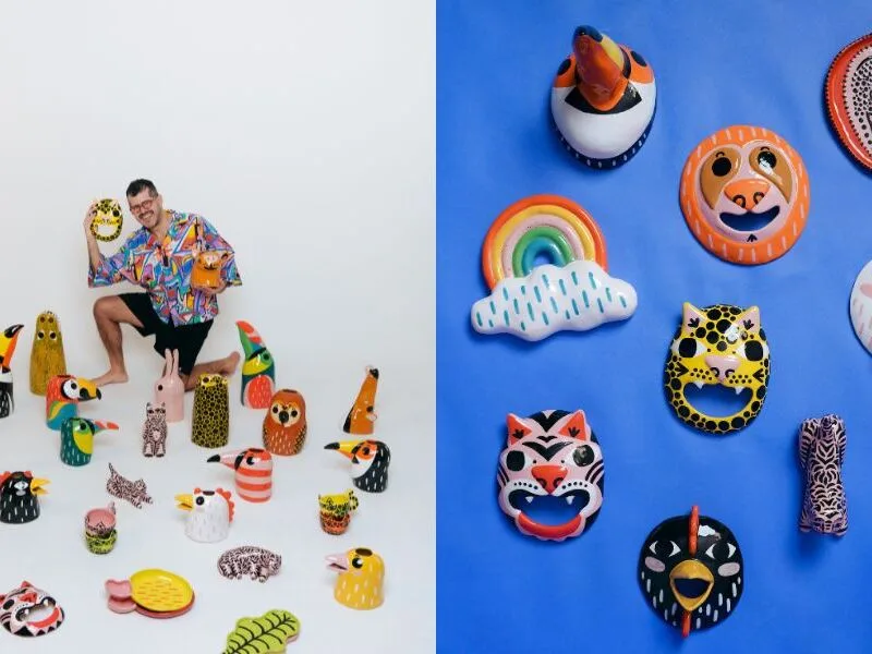 Guilherme Lira apresenta a Ceramiquinho em feira internacional de design em Paris