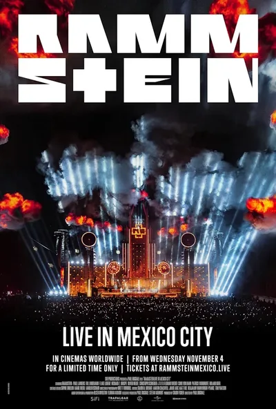Rammstein leva registro de shows no México aos cinemas em novembro