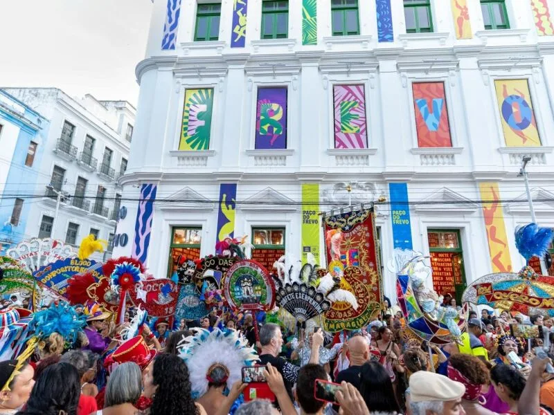 Paço do Frevo prepara cortejo com blocos e orquestras no Dia Nacional do Frevo