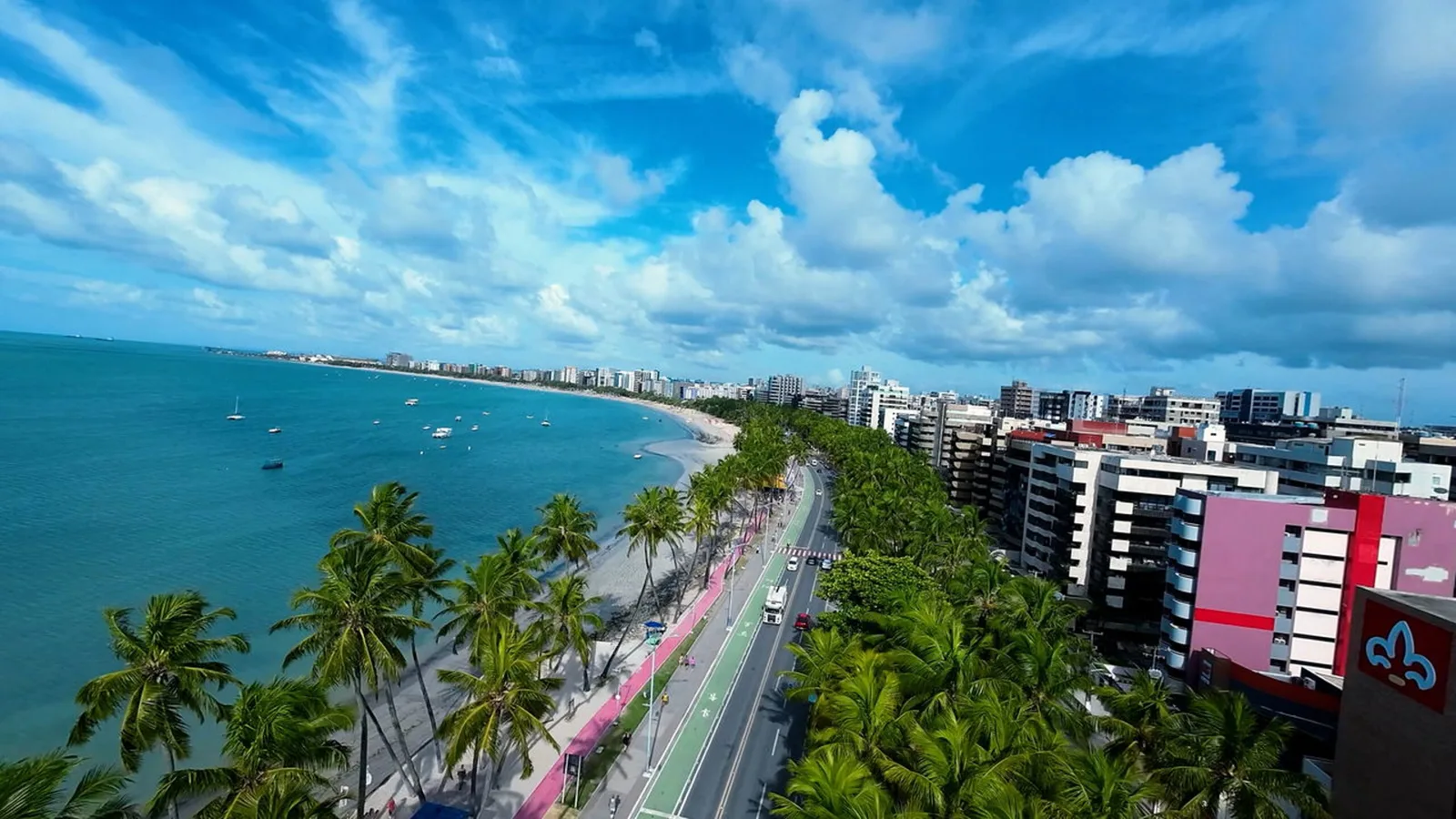 Maceió vence prêmio nacional e reúne 40 km de praias urbanas