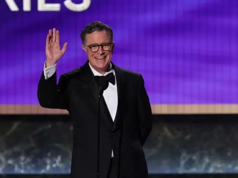 Stephen Colbert encerra ciclo no ‘The Late Show’ com Emmy de melhor programa de variedades