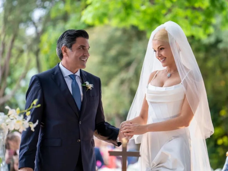 Ana Hickmann e Edu Guedes oficializam união religiosa em Araras