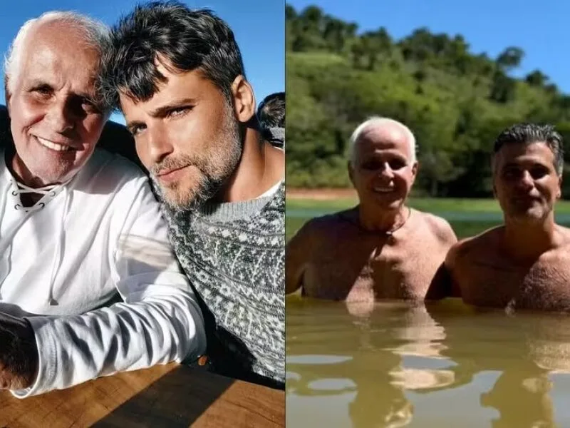 Bruno Gagliasso lamenta morte do pai, Paulo César Pereira Marques, aos 79 anos
