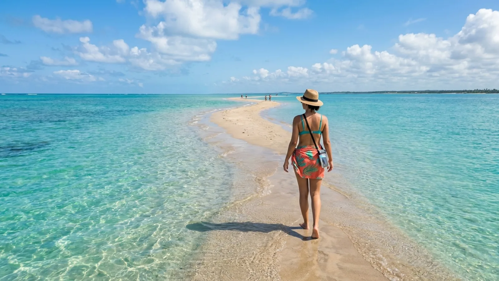 Maragogi revela caminhos de areia e piscinas naturais conforme a maré