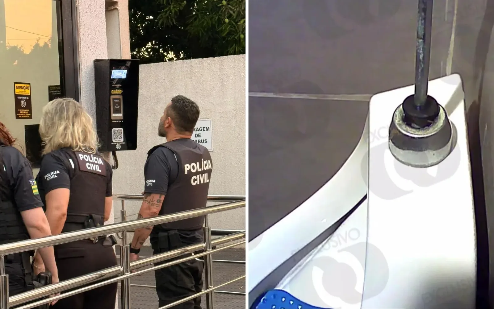 Aluno é investigado após minicâmera ser encontrada em banheiro de academia em Goiânia
