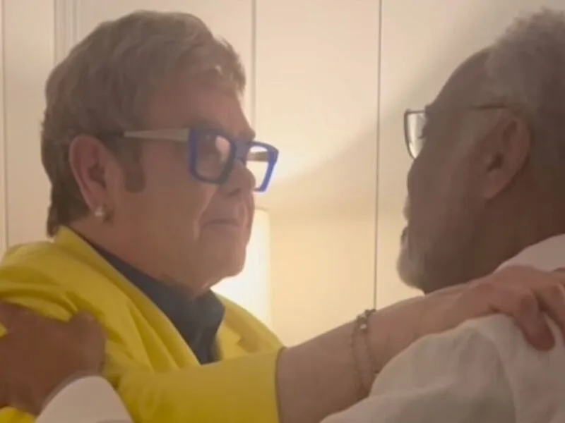 Gilberto Gil recebe elogios de Elton John após shows no Rock in Rio